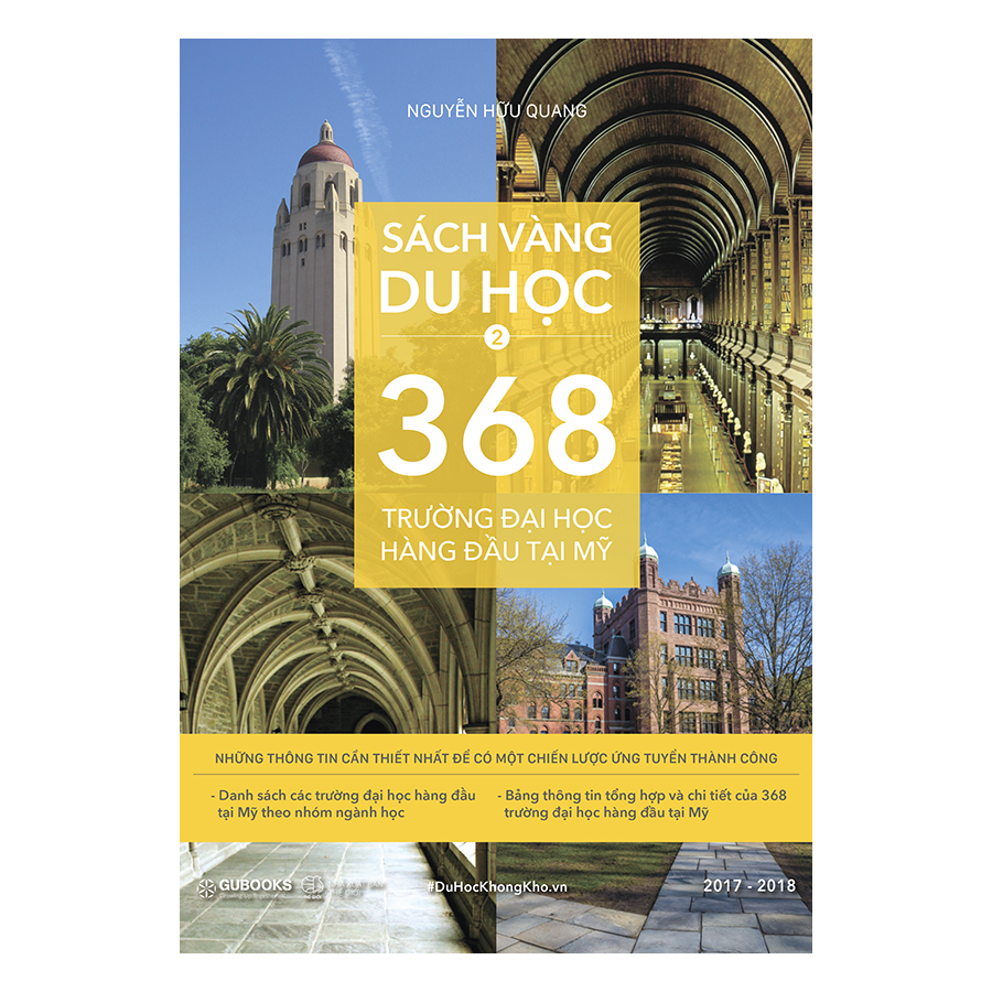 Sách vàng du học Mỹ