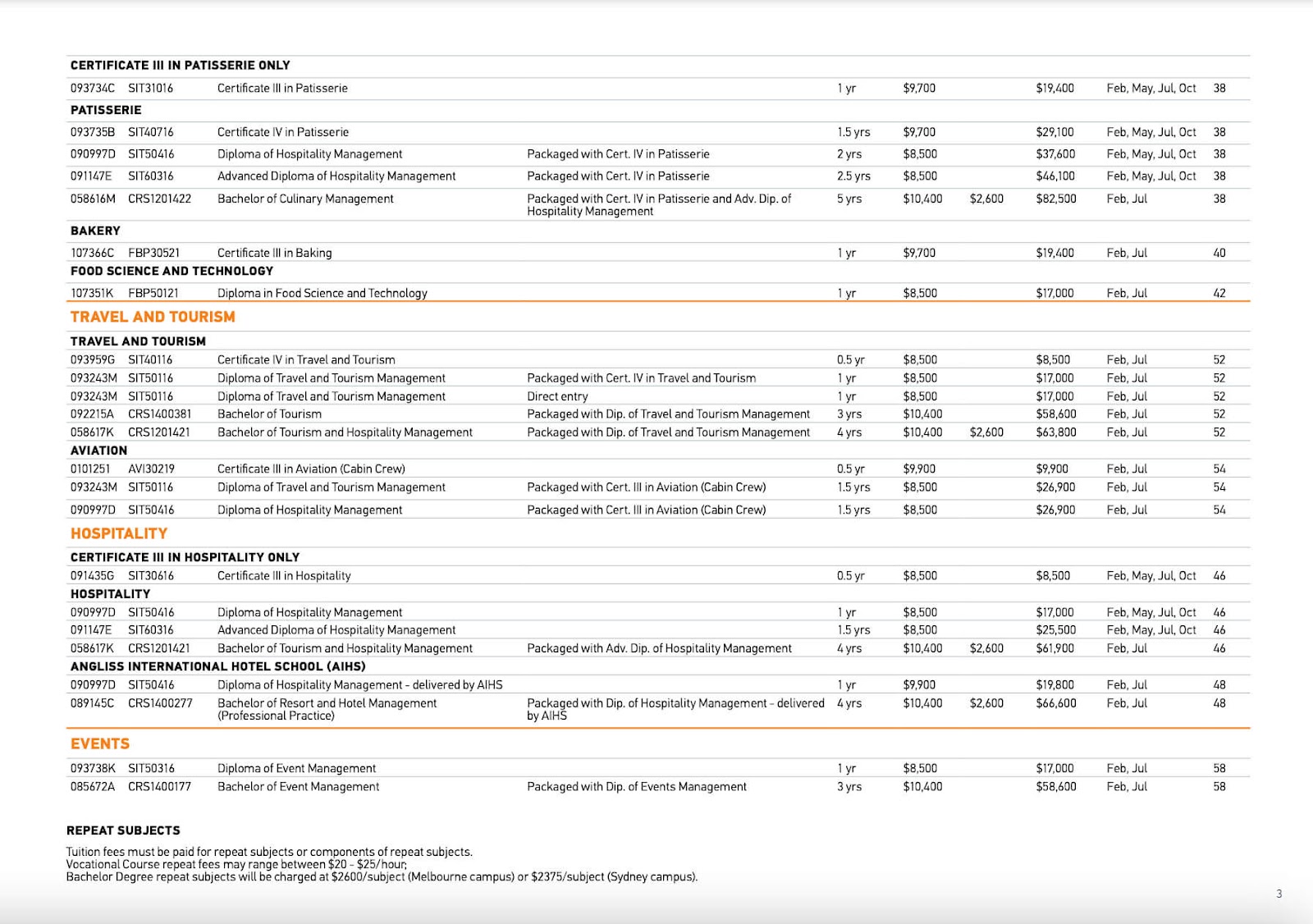 unnamed-17 Chương trình học và học phí của Học viện William Angliss Institute úc