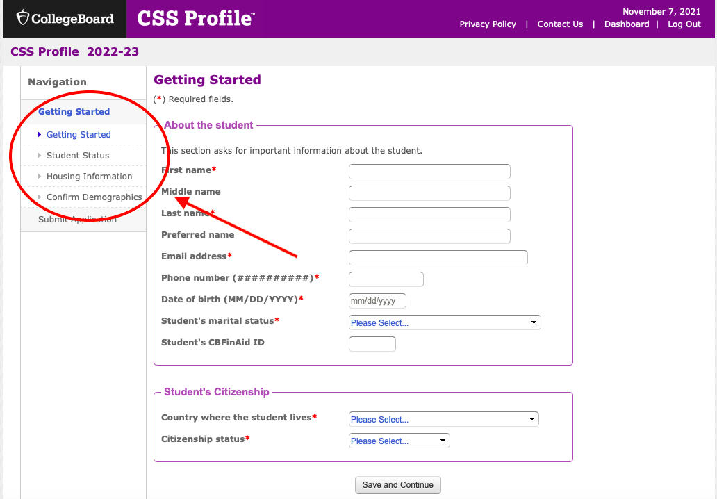 Tự làm Hồ sơ CSS: Phần 1 - Hướng dẫn đăng ký tài khoản