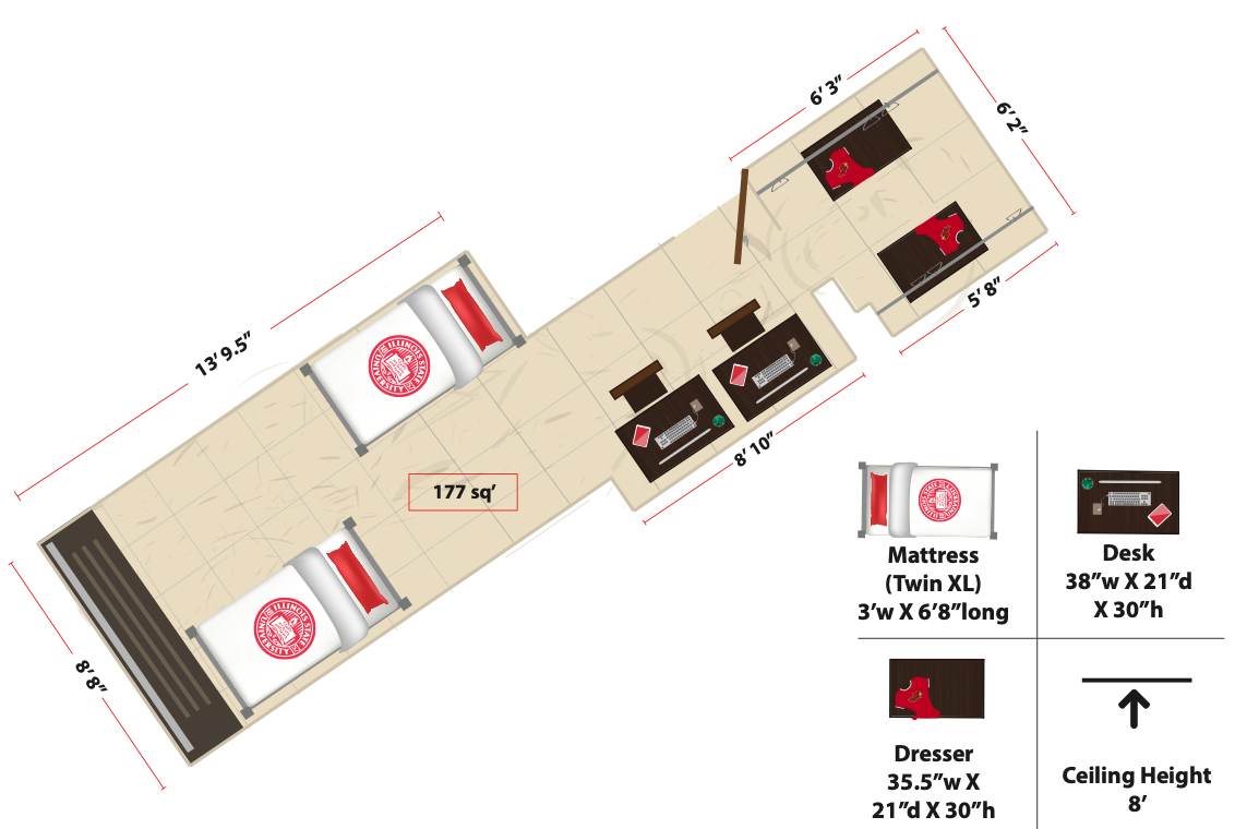 unnamed-826 nhà ở khi du học bang Illinois