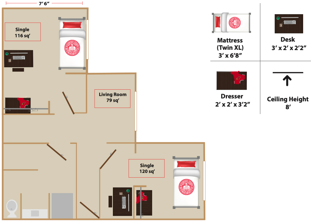 unnamed-828 nhà ở khi du học bang Illinois